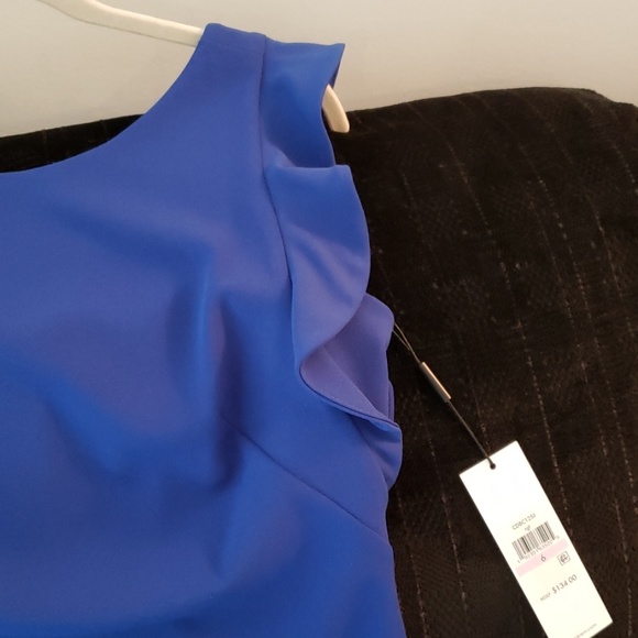 NWT Blue Calvin Klein Dress - Picture 4 of 5